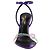 Sandali in pelle verniciata e plexi Gippy di Saint Laurent viola Porpora - vista 5