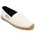 Espadrilles brodées Saint Laurent en toile beige