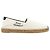 Espadrilles brodées Saint Laurent en toile beige - vue 6