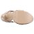 Sandali con piattaforma Tribute di Saint Laurent in pelle liscia beige Marrone - vista 4