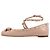 Valentino Garavani Bailarinas Nappa Rockstud Valentino Rosa - vista 2