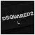 Camisa Polo Patch Dsquared2 en algodón negro - vista 4