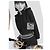 Chanel Skulpturaler Minimalismus Schwarze Tweedjacke 44 FR - Ansicht 3
