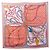 Bufanda Carre Mix y Strap Louis Vuitton Rosa Multicolor