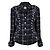 Chanel Vintage Relic schwarze Tweedjacke 40 FR