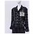 Chanel Vintage Relic schwarze Tweedjacke 40 FR - Ansicht 6