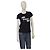 Camiseta negra de algodón Karl Lagerfeld Choupette XS Negro