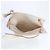 Hermès Aline GM Schultertasche aus Chevron-Leder Beige - Ansicht 8