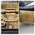 Borsa a tracolla Mini Claudia Studs in tela rivestita MCM nera Nero - vista 9