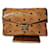 MCM Visetos Medium Patricia Wallet On Chain Cognac Brown  - view 1