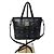 MCM Mini Borsa Tote Nera/Grigia Nero Grigio