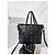 MCM Mini Borsa Tote Nera/Grigia Nero Grigio - vista 4