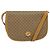 GUCCI Micro GG Supreme Schultertasche PVC Beige Gold Auth th6085 Golden