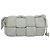 Autre Marque BAGUE VENETA MAXI INTRECCIATO Borsa a spalla in nylon grigio Auth mr1362 Marrone - vista 2