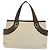 Bulgari BVLGARI Logo Mania Tote Bag aus Canvas Beige Silber Auth BA2559 - Ansicht 3