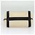 Chloé Chloe Alison Tote Bag Leather Beige Black Auth gh200 - view 9