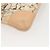 Chanel Pochette Accessorio in Seta Beige Oro CC Auth 125970 D'oro - vista 12