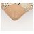 Chanel Pochette Accessorio in Seta Beige Oro CC Auth 125970 D'oro - vista 13