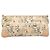 Chanel Pochette Accessorio in Seta Beige Oro CC Auth 125970 D'oro - vista 3