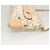 Chanel Pochette Accessorio in Seta Beige Oro CC Auth 125970 D'oro - vista 4
