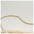 Chanel Pochette Accessorio in Seta Beige Oro CC Auth 125970 D'oro - vista 8