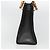 Borsa a mano in pelle Gucci Bamboo nera e oro 002 1095 0260 Auth mr1335 Nero D'oro - vista 4