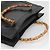 Borsa a mano in pelle Gucci Bamboo nera e oro 002 1095 0260 Auth mr1335 Nero D'oro - vista 6
