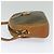 Céline Borsa a Spalla CELINE in Pelle Khaki Oro Auth BA2573 D'oro Cachi - vista 4
