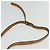 Céline Borsa a Spalla CELINE in Pelle Khaki Oro Auth BA2573 D'oro Cachi - vista 8
