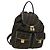 FENDI Zucca Canvas Rucksack Schwarz Braun Gold Auth 123804 Golden