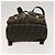 FENDI Zucca Canvas Rucksack Schwarz Braun Gold Auth 123804 Golden - Ansicht 11