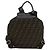 FENDI Zucca Canvas Rucksack Schwarz Braun Gold Auth 123804 Golden - Ansicht 3