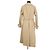 Tsumori Chisato Trench coat de algodón camel Camello - vista 4