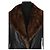 Sprung Frères Black leather coat - view 2