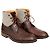 Autre Marque Scarpe alte in pelle Arpin Marrone - vista 4