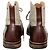 Autre Marque Scarpe alte in pelle Arpin Marrone - vista 5
