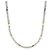 Collana Caviar High Bar in Oro Giallo Lagos e Argento Sterling