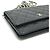 Wallet On Chain Cartera Chanel Con Cadena Negro - vista 5