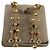 Autre Marque Orecchini Marco Bicego Paradise Multi-Strand in oro e pietre preziose Multicolore Gold hardware
