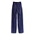 Jeans de denim suave azul oscuro Lemaire High Rise