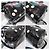 MCM Craig & Karl Snowdome Borsa Boston Nera/Verde Nero - vista 11