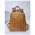 MCM Visetos Stark Medium Leather Backpack Brown - view 16