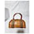 Borsa da bowling MCM Visetos marrone  - vista 4