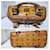 Borsa da bowling MCM Visetos marrone  - vista 9
