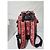MCM Brandenburg Limited Edition Exotic Studded Leather Backpack Peach/Black - view 3