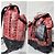 MCM Brandenburg Limited Edition Exotic Studded Leather Backpack Peach/Black - view 5