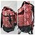 MCM Brandenburg Limited Edition Exotic Studded Leather Backpack Peach/Black - view 9