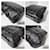 MCM Sac Messenger en Cuir Stark Noir Gris  - vue 11