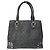 Borsa Gucci GG Canvas Nailhead nera Nero