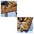 Borsa tote a righe MCM Visetos in marrone cognac - vista 13